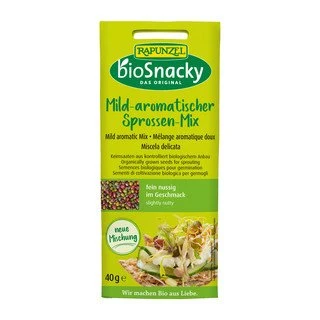 Rapunzel Mild aromatischer Sprossen Mix bioSnacky 40g