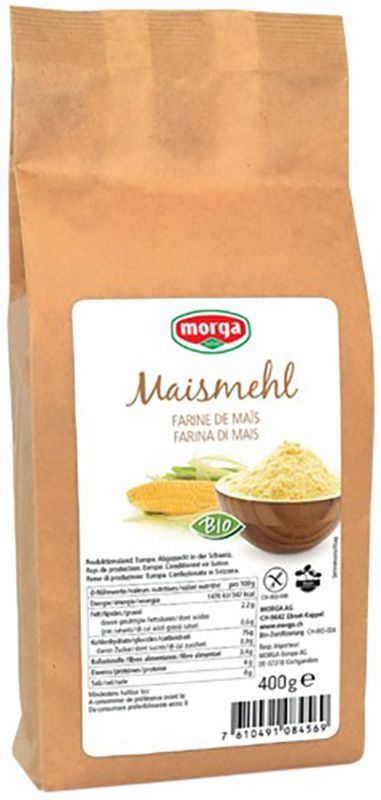 Morga Maismehl glutenfrei Bio Btl 400g