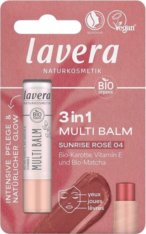 LAVERA Multi Balm 3in1 Sunrise Rosé 4.9g