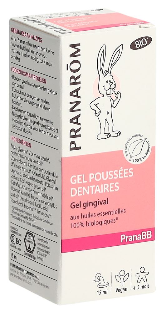PRANAROM PranaBB Zahnungsgel Bio Tb 15ml PRANAROM PranaBB Zahnungsgel Bio Tb 15ml