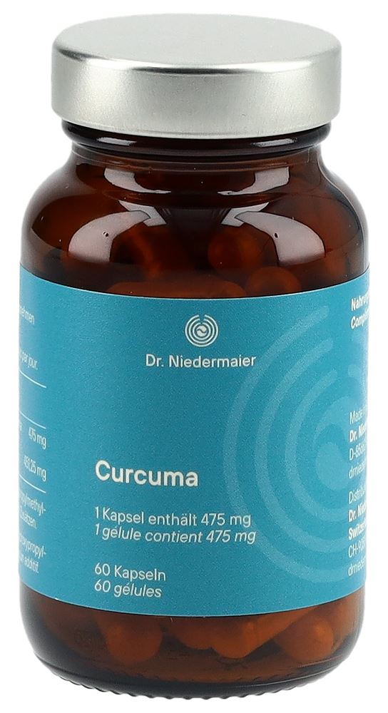 DR. NIEDERMAIER Curcuma Kapseln Ds 60 DR. NIEDERMAIER Curcuma Kapseln Ds 60