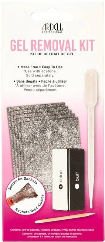 ARDELL 1 Step Gel Polish Removal Kit