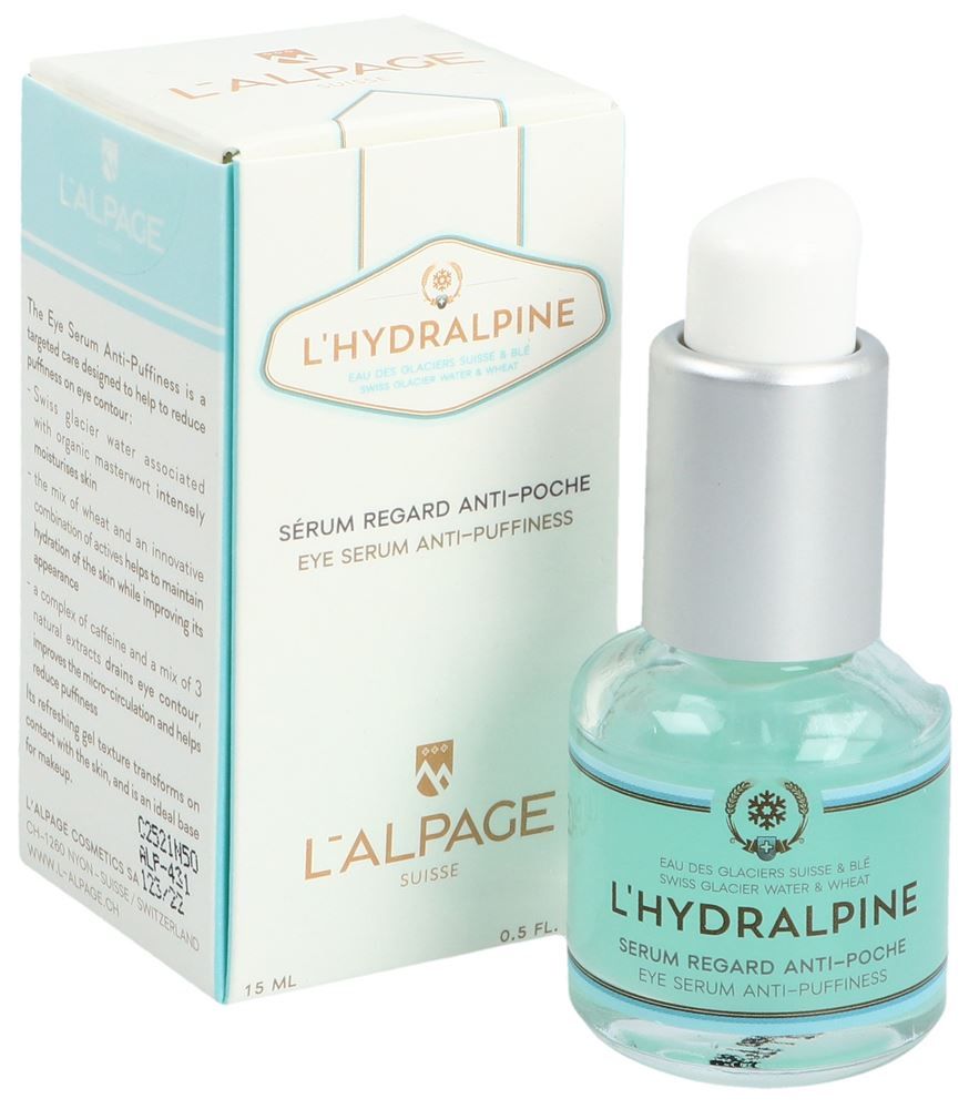L'ALPAGE L'Hydralpine Augenserum gegen Schwellungen 15ml