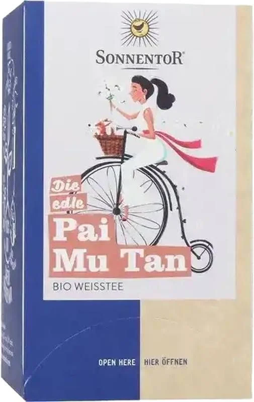 SONNENTOR Weisser Tee Pai Mu Tan BIO 40g SONNENTOR Weisser Tee Pai Mu Tan BIO 40g
