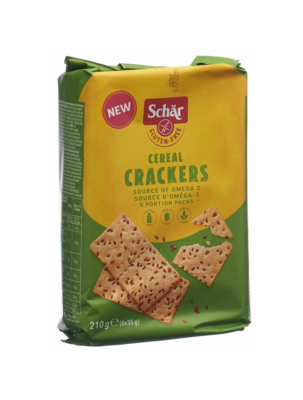 Schär Crackers Cereal glutenfrei 210g Schär Crackers Cereal glutenfrei 210g