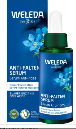 Weleda Serum Anti-Falten blauer Enzian & Edelweiss Pipette Fl 30ml Weleda Serum Anti-Falten blauer Enzian & Edelweiss Pipette Fl 30ml
