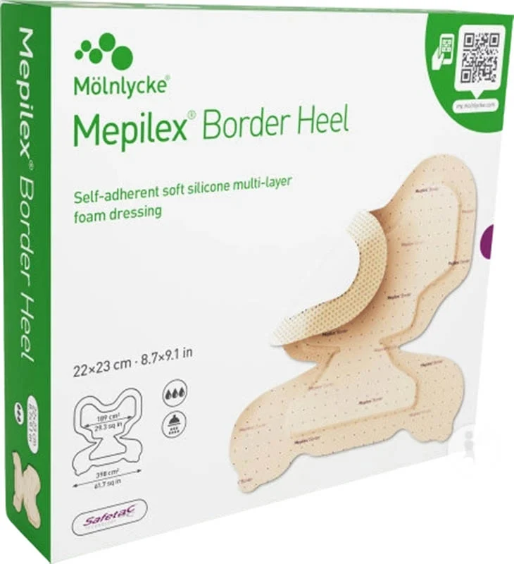 Mepilex Border Heel 22x23cm (n) 6 Stück
