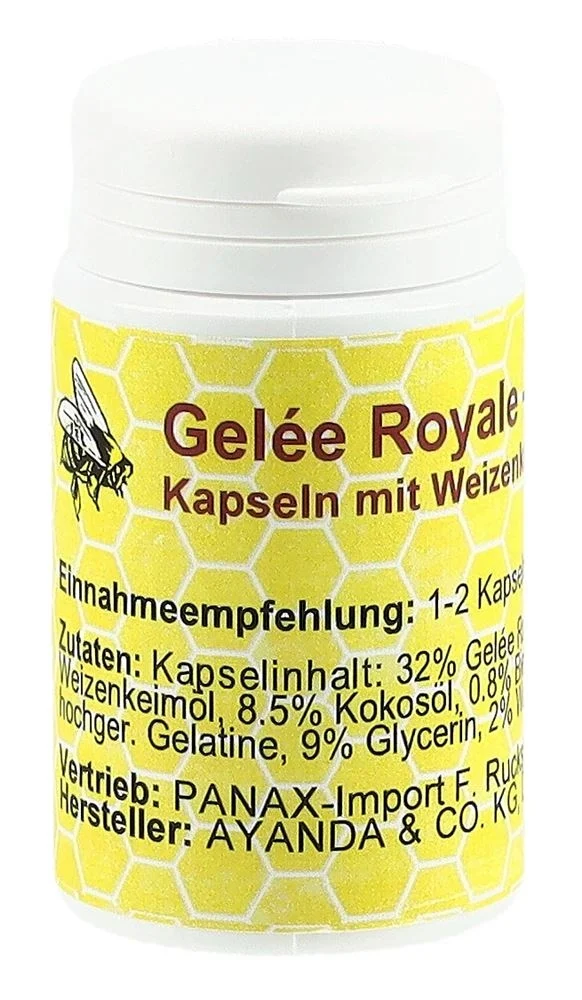 Gelée Royale Royal Jelly Kapseln Dose 32 Stück