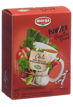 Morga PowerPowder BouillonDri Chi Bio 10 Btl 4g