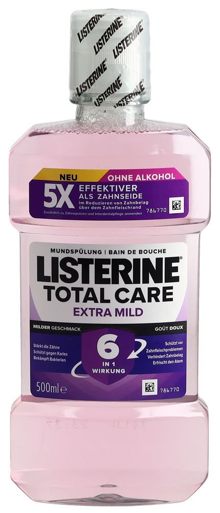 Listerine Total Care Extra mild Fl 500ml Listerine Total Care Extra mild Fl 500ml
