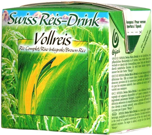 Soyana Rice Drink Vollreis Bio 5dl Soyana Rice Drink Vollreis Bio 5dl