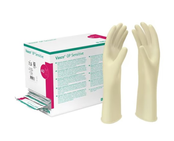 Vasco OP FREE Handsch Gr6.5 steril o Latex 40 Paar