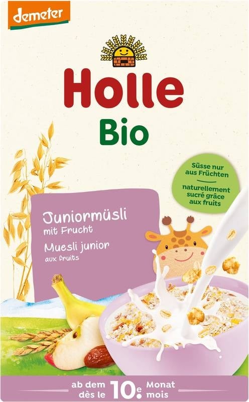 HOLLE Bio-Juniormüsli Mehrkorn mit Cornflake 250g