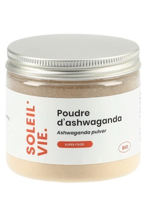 Soleil Vie Ashwaganda-Pulver Bio Ds 70g