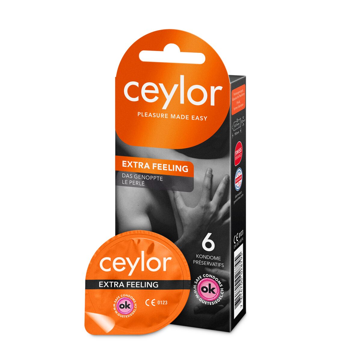 ceylor® Extra Feeling Präservativ 6 Stück ceylor® Extra Feeling Präservativ 6 Stück