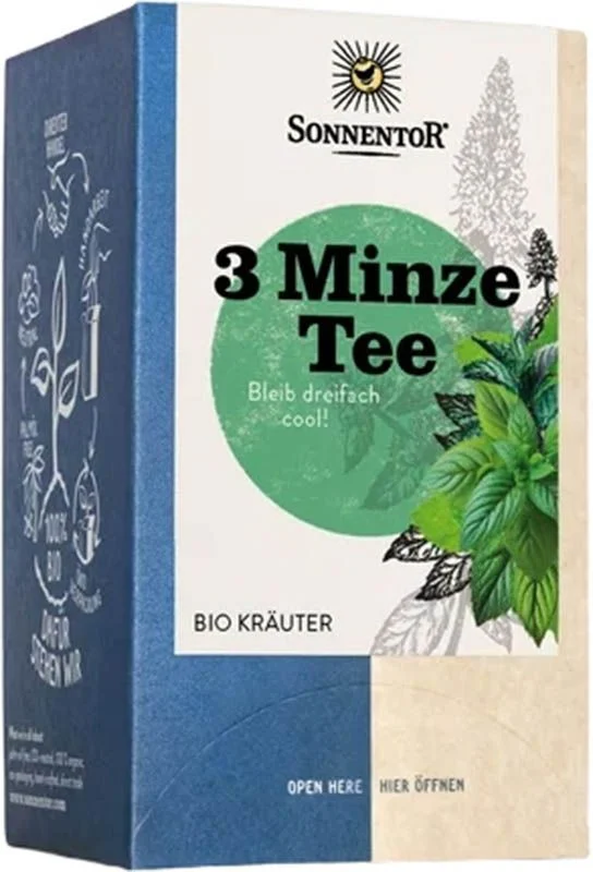 SONNENTOR 3-Minze-Tee BIO Btl 18 Stück SONNENTOR 3-Minze-Tee BIO Btl 18 Stück