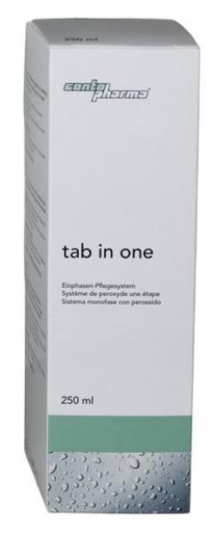 CONTOPHARMA Peroxid System Tabletten mit Lösung Flasche 250ml