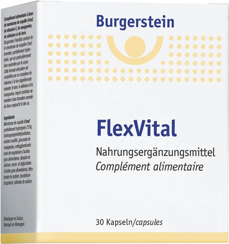 BURGERSTEIN FlexVital Kapseln 30 Stück BURGERSTEIN FlexVital Kapseln 30 Stück
