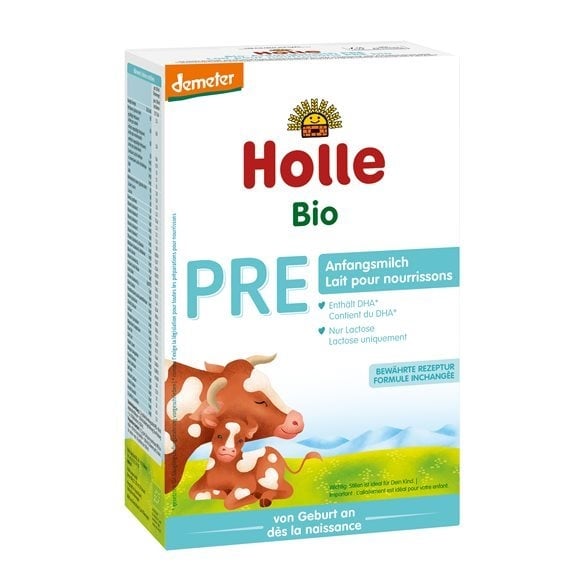 HOLLE Bio-Anfangsmilch PRE Ziegenmilch 400g