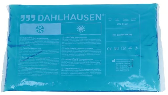 DAHLHAUSEN Kalt-/Warm-Kompresse 20x34cm Therapie 10 Stück