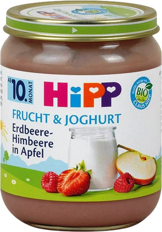 Hipp Joghurt auf Früchten Bio Glas 160g