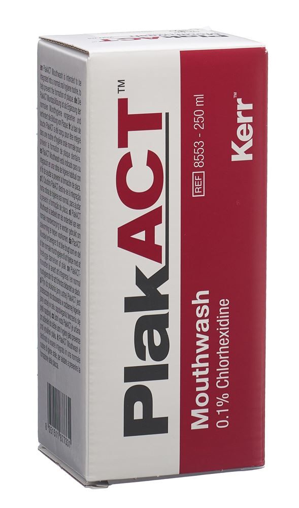 PlakACT Mundspüllösung 0.1 % Chlorhexidin 250ml