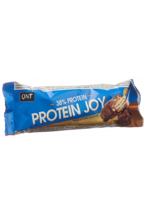 QNT 38% Protein Joy Bar Low Sugar Vanilla Crisp 60g QNT 38% Protein Joy Bar Low Sugar Vanilla Crisp 60g