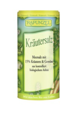 Rapunzel Kräutersalz Streudose 125g Rapunzel Kräutersalz Streudose 125g