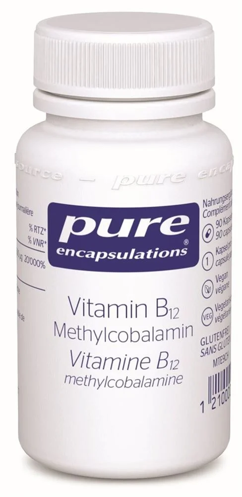 Pure B12 Methylcobalamin Kaps Fl 90 Stück