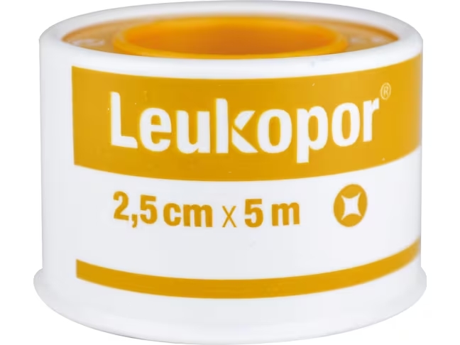 Leukopor hautfreundliches Fixierpflaster 2.5cmx5m Leukopor hautfreundliches Fixierpflaster 2.5cmx5m