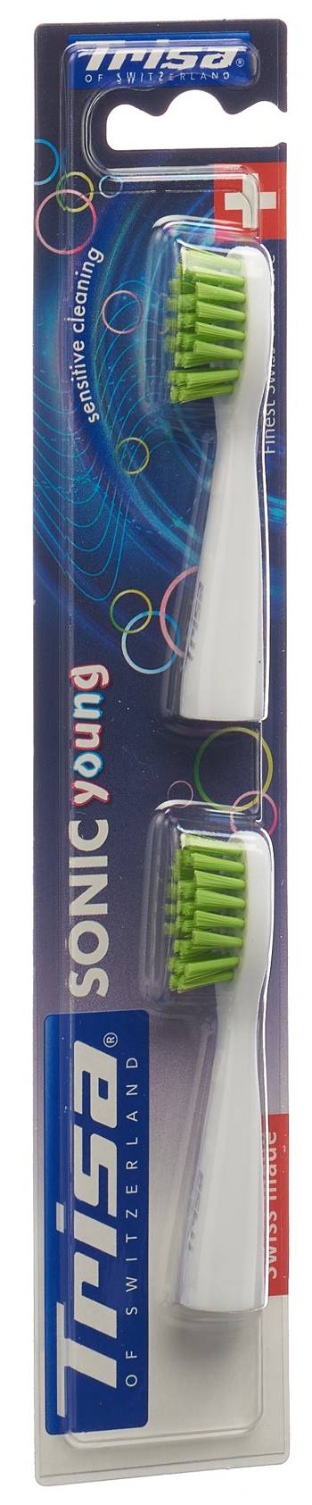Trisa Ersatzset Sonic Pro Clean Young Trisa Ersatzset Sonic Pro Clean Young
