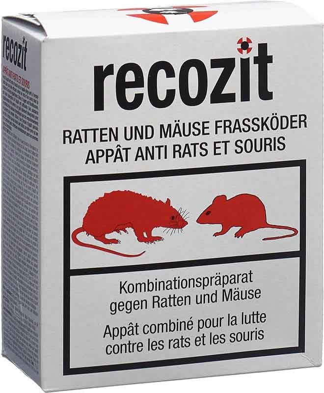 Recozit Ratten und Mäuse 10 x 15g Recozit Ratten und Mäuse 10 x 15g