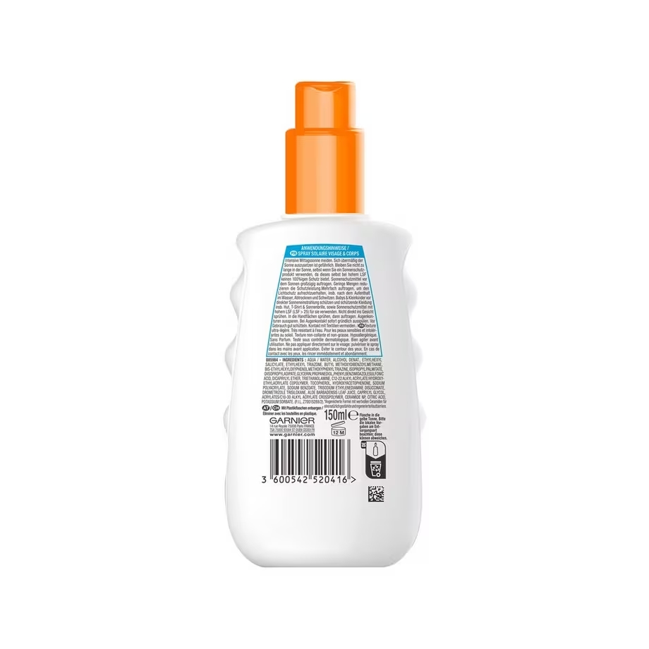 Ambre Solaire SPR IP50+ Sensitive expert+ Sonnenschutz-Spray LSF 50+ 150ml