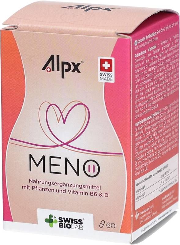 Alpx MENO Kapseln Ds 60 Stück
