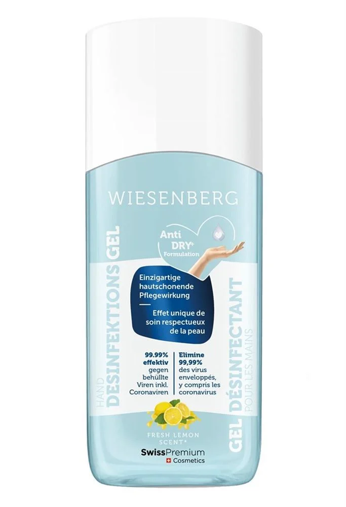 Wiesenberg Hand Desinfektion Gel Fresh Lemon 50ml