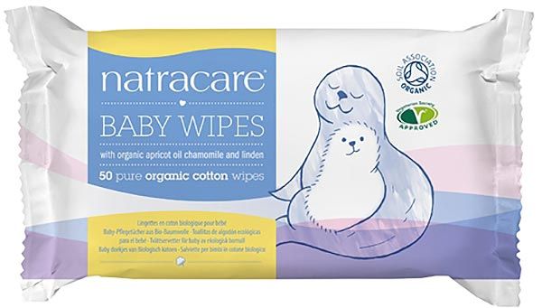 Natracare Pflegetücher Baby 50 Stück