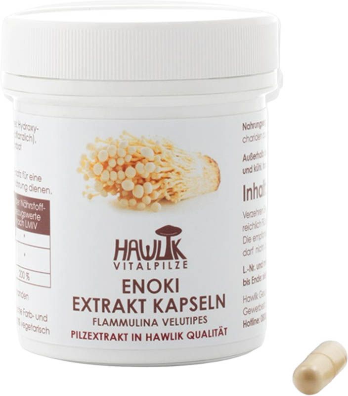 HAWLIK Hericium Extrakt + Pulver Kapseln 60 Stück