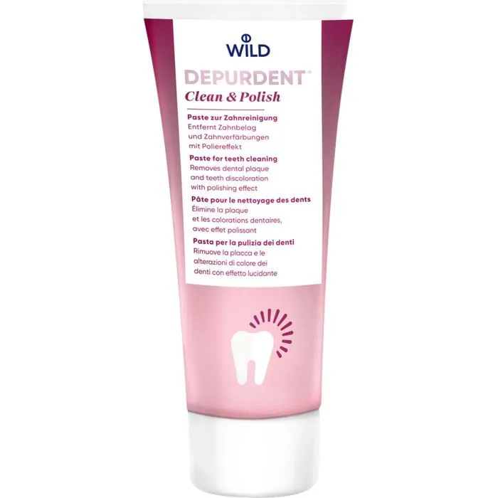 Depurdent Clean & Polish Paste zur Zahnreinigung 75ml Depurdent Clean & Polish Paste zur Zahnreinigung 75ml