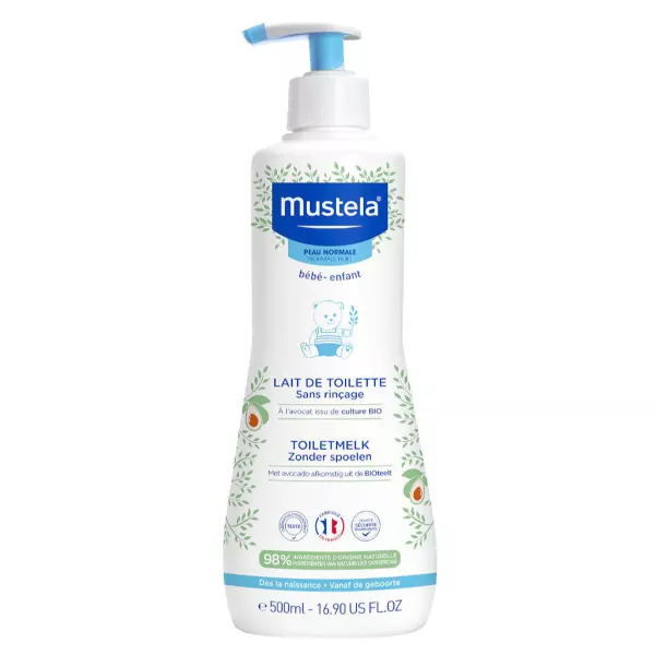 Mustela Reinigungsmilch normale Haut ohne Abspülen Fl 750ml