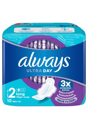 ALWAYS Ultra Binde Long mit Fl?geln (neu) 10 Stk