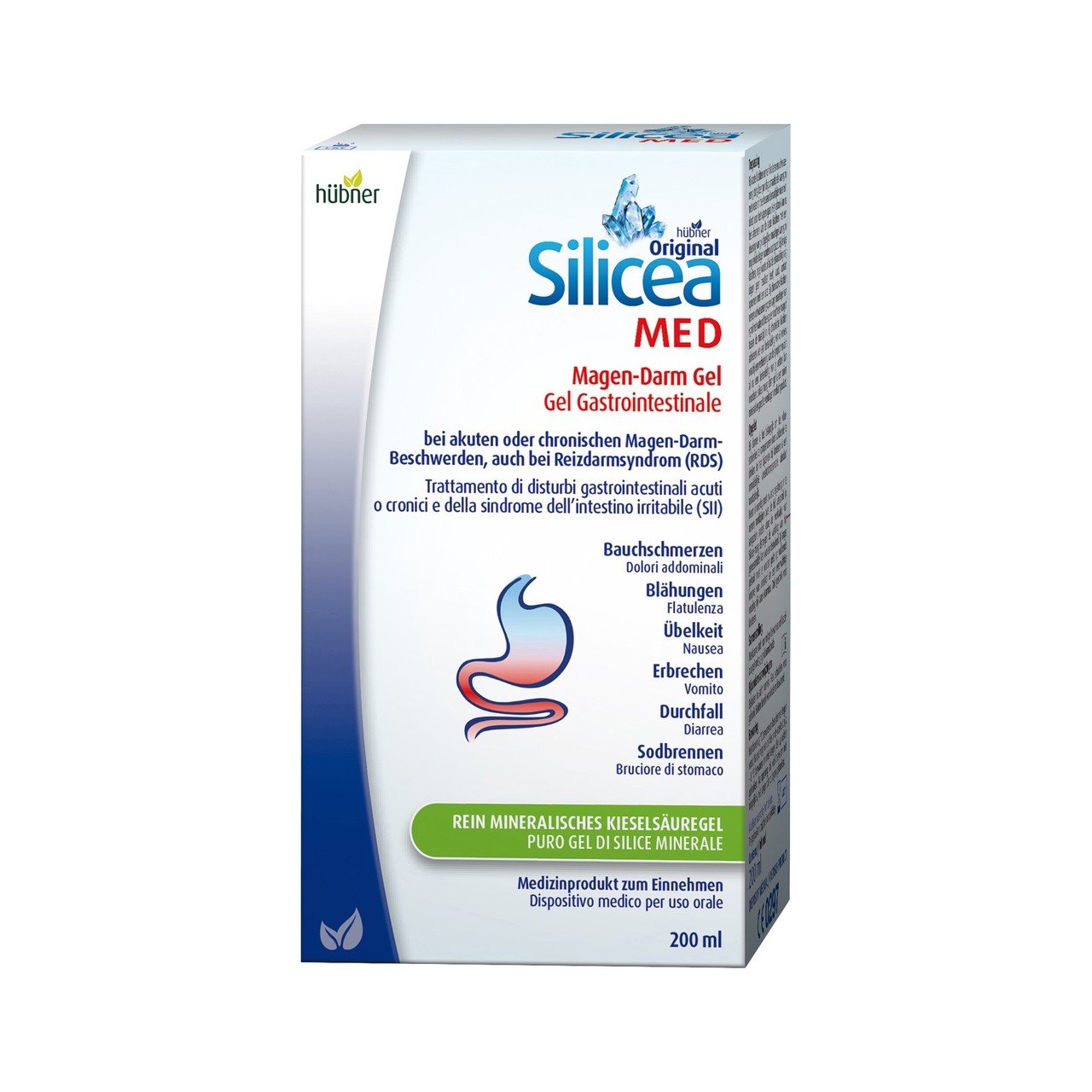 HÜBNER Silicea Magen Darm Gel Flasche 200ml HÜBNER Silicea Magen Darm Gel Flasche 200ml