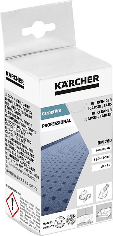 KÖRCHER CarpetPro Reiniger iCapsol RM 760 16 Stcuk