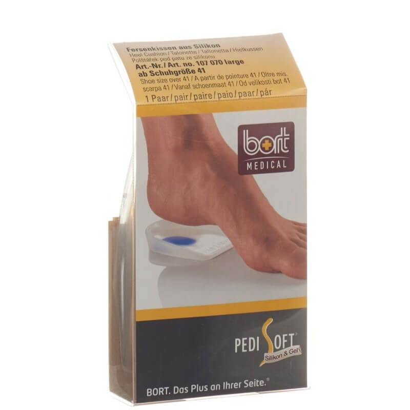 BORT PEDISOFT Fersenkissen S -40 m Softspot 2 Stück BORT PEDISOFT Fersenkissen S -40 m Softspot 2 Stück