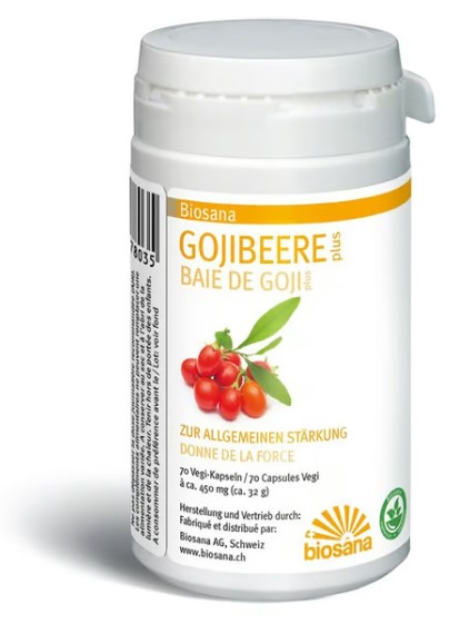 BIOSANA Gojibeere plus Kaps Ds 70 Stück