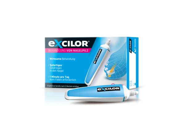 Excilor gegen Nagelpilzinfektionen Dosierstift 3.3ml Excilor gegen Nagelpilzinfektionen Dosierstift 3.3ml