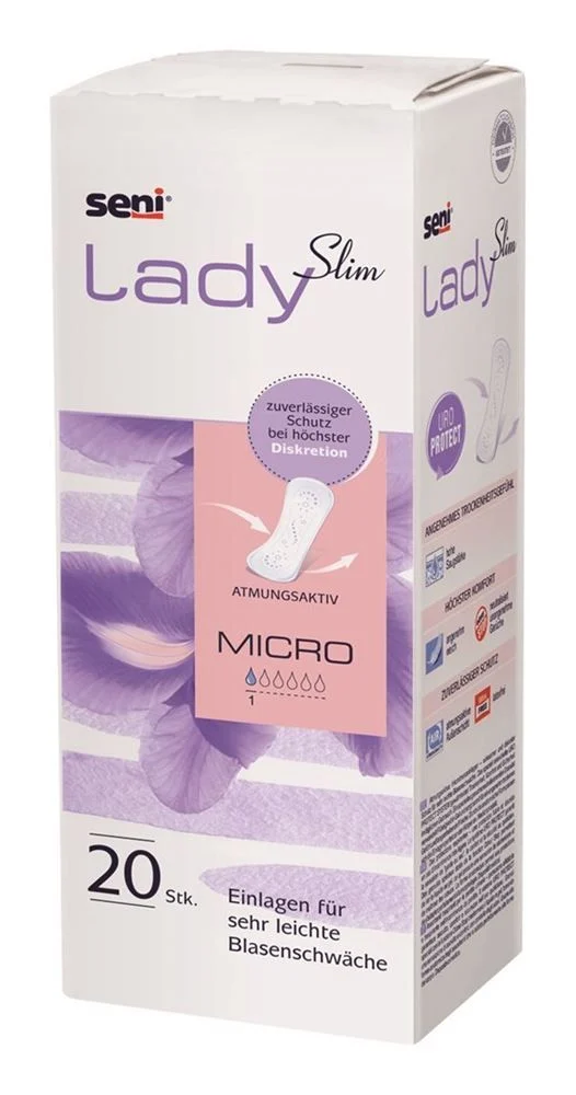 Seni Lady Slim Micro Pl Einlage 20 Stück