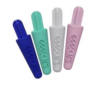 eeears Ohrenreiniger wiederverwendbar Silikon grün