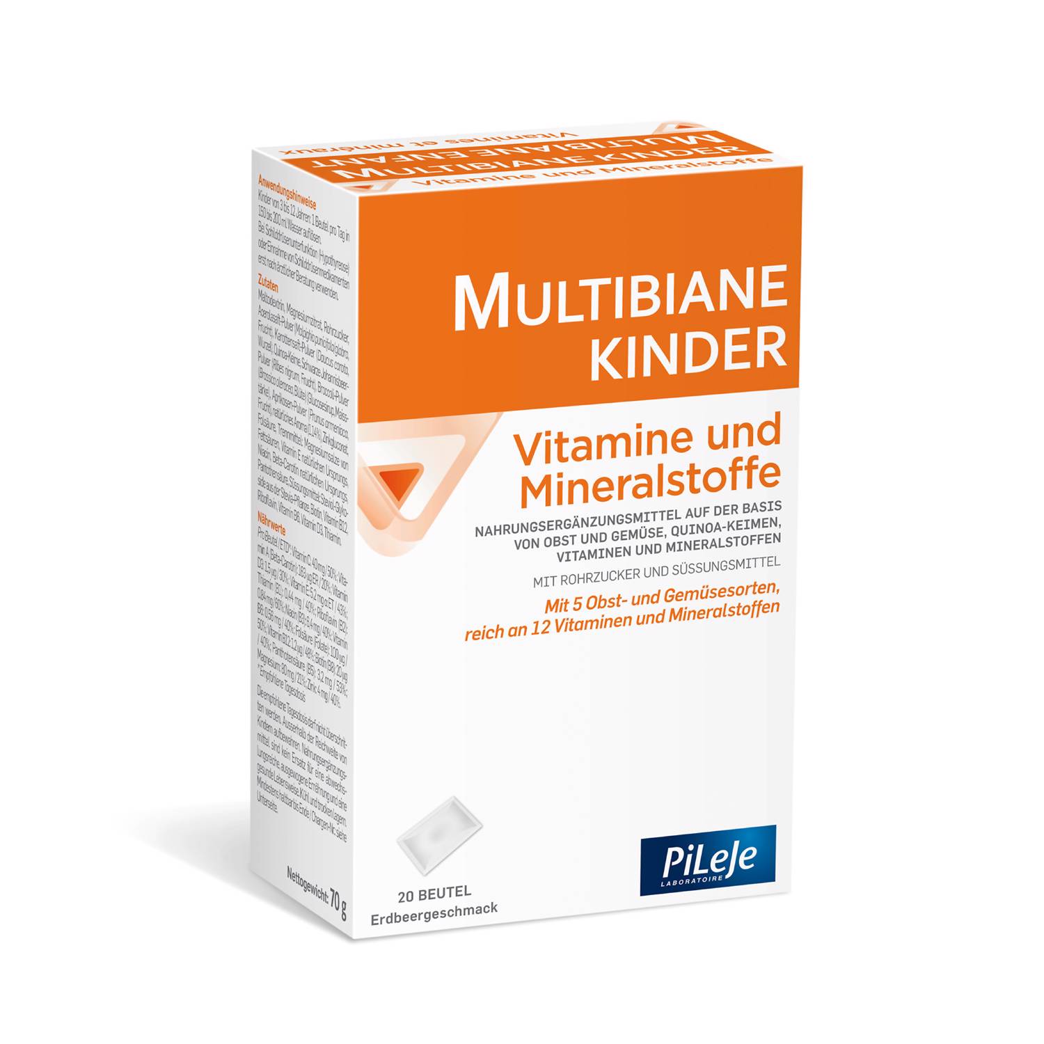 MULTIBIANE Kinder Vitamine Mineralst Plv 20 Stück MULTIBIANE Kinder Vitamine Mineralst Plv 20 Stück
