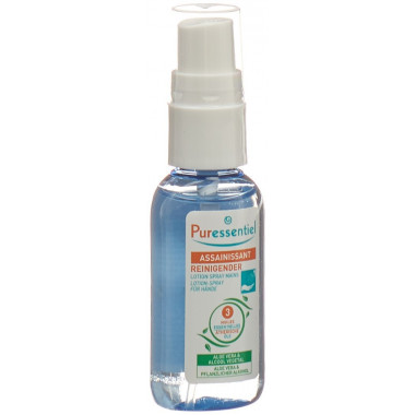 Puressentiel Reinigend antibakterielles Lotion Hände und Oberflächen Spr 25ml Puressentiel Reinigend antibakterielles Lotion Hände und Oberflächen Spr 25ml
