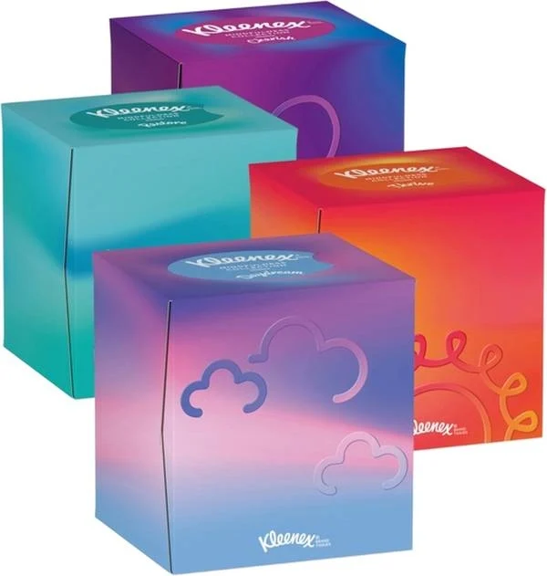 Kleenex Coll Kosm-Tü 20.7x20.4cm 3-l 48Stück 12 Stück